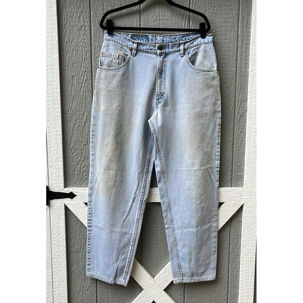 Vintage Men's Levi's 560 Made in USA Loose Fit Tapered Leg W36 L34 Distressed‎